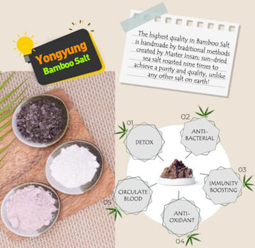 Dohae White Yongyung Bamboo Salt 130g (Granule)