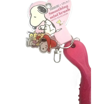 Celavi X Peanuts SNOOPY Smoothing Mini Brush W Keychain