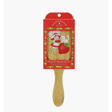 CELAVI STRAWBERRY SHORTCAKE Wooden PADDLE BRUSH