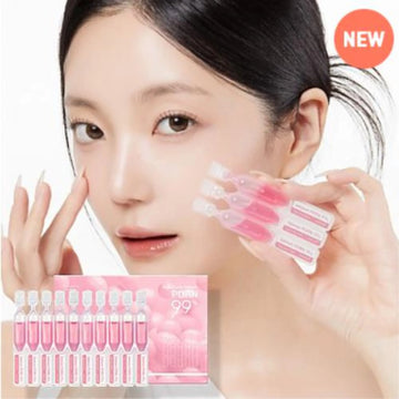 Medicube Salmon DNA PDRN Pink One Day Serum, Hydrating Radiance Ampoule, Korean Skincare, 0.05 fl oz x 10, Pack of 10/ 메디큐브 살몬 DNA PDRN 핑크 원데이 세럼, 촉촉한 광채 앰플