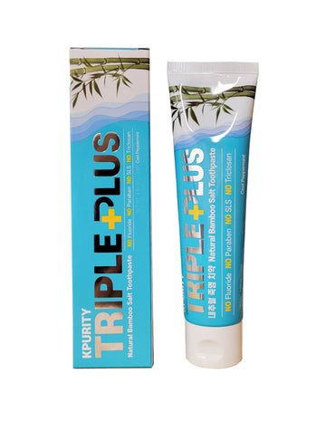 Triple Plus Premium Natural Bamboo Salt Toothpaste 133g
