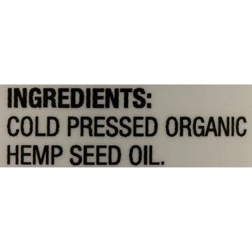 Manitoba Harvest Organic Hemp Seed Oil, Cold Pressed Unrefined Hemp Seed Oil, 16.9 fl oz