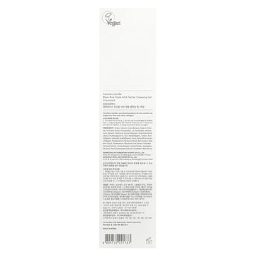 Haruharu Wonder®, Black Rice Triple AHA Gentle Cleansing Gel, Unscented, 3.38 fl oz (100 ml)