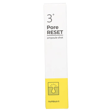 Numbuzin No.3 Pore Reset Ampule Shot, 0.84 fl oz (25 ml)