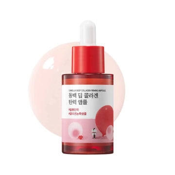 Round Lab Camellia Deep Collagen Firming Serum 30ml – Anti-Aging, Wrinkle Care & Skin Elasticity Booster