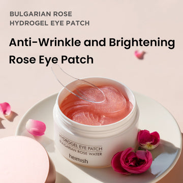 heimish   Bulgarian Rose Water Hydrogel Eye Patch 1.4g/0.05oz *60pcs