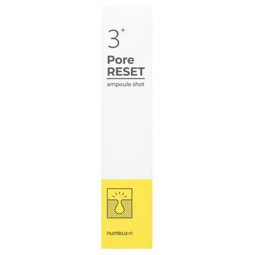 Numbuzin No.3 Pore Reset Ampule Shot, 0.84 fl oz (25 ml)