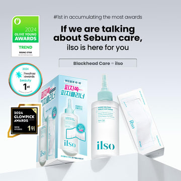 ilso Skin Softening Toner with Cotton Pads, Lightweight Hydrating & Balancing Facial Toner, Korean Skincare, 5.29 fl oz