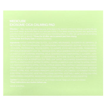 Medicube Exosome Cica Calming Pad, 100 Pads, 5.07 fl oz (150 ml)