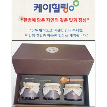 국산 도라지로 만든 도라지청 (3병/CASE)