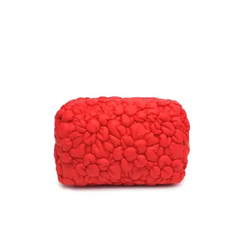 Flora Pop Nylon Cosmetic Pouch