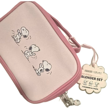 Celavi X Peanuts Snoopy Blender Set With Cosmetic Bag