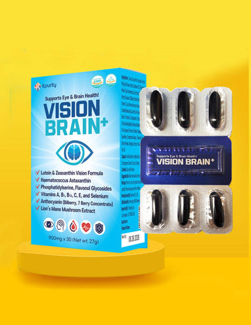 [2+1] 3 Boxes of Vision Brain+ / Supports Eye  Brain Health