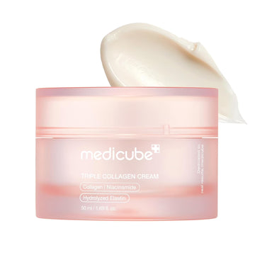 Medicube Collagen Line Set – Triple Collagen Cream & Collagen Milk Toning Wrapping Mask | Firming, Hydrating & Radiance Boosting Skincare