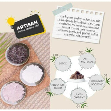 Dohae White Yongyung Bamboo Salt 250g (Powder)/용융죽염(분말)