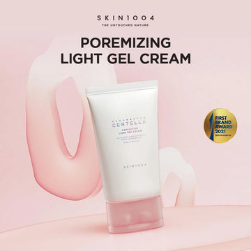 SKIN1004 Madagascar Centella Pore Care Set – Deep Cleansing Foam (125ml) & Poremizing Light Gel Cream (75ml) | Korean Skincare Duo for Smooth, Refreshed-Looking Skin