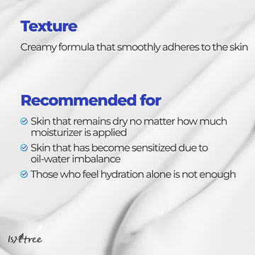 ISNTREE Hyaluronic Acid Moist Cream 100ml, 3.38 fl.oz | Korean Skincare | Deep Hydration for Dry Skin | Balances Oil & Moisture | Lightweight & Non-Greasy | Fragrance-Free