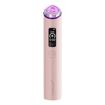 medicube Booster Pro X2™ | 7-in-1 Glow Beauty Device | 2X Care for Glow, Pores, Skin Definition & Radiance | Customized Dual & Sheet Mask Boost Modes | Korean Skincare Device | Pink