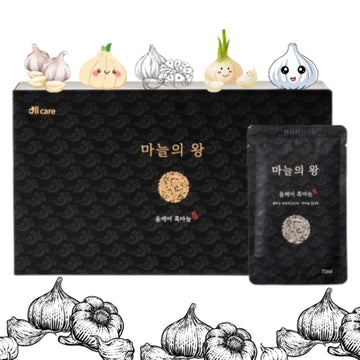 The King of Garlic (마늘의 왕)-2BOX – All-Care Black Garlic Extract (30 Pouches, 70ml Each)