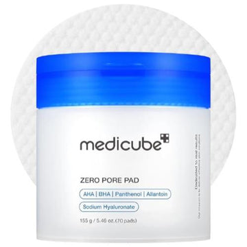Medicube Zero Pore Care Set – Daily Toner Pads 2.0 + Exosome Shot 2,000 PPM Spicule Facial Serum