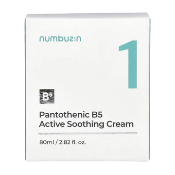 Numbuzin No.1 Pantothenic B5 Active Soothing Cream, 2.7 fl oz (80 ml)
