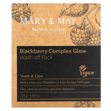 Mary May Blackberry Glow Wash Off Pack 125 ml