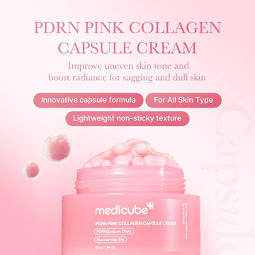 Medicube PDRN Pink Collagen Capsule Cream - 1.94 oz