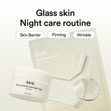 Abib Vegan Collagen Gel Mask Jericho Rose Jelly 4 Sheets (Nourishing) I Korean Vegan Collagen, Cooling Nourishing Hyaluronic Acid Hydrogel Face Mask Skin Care