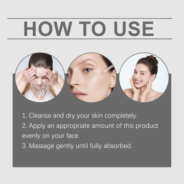 Deep Collagen Anti Wrinkle Cream in Serum 30ml, Deep Moisturizing Essence with Hyaluronic Acid For Soft/Smooth Skin, Reduces Dryness & Fine Lines, Boosts Elasticity, Korean Skincare, 1.01 fl.oz