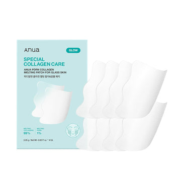 Anua PDRN Collagen Melting Patch + Medicube PDRN Pink Collagen Glow Jelly Mist Serum Set | Korean Skincare Duo for Hydration, Firmness & Glass Skin | Face & Neck Care