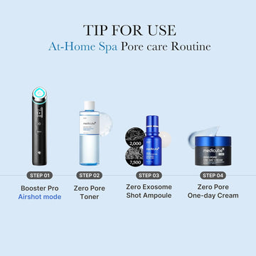 Medicube Zero Pore Toner I Exfoliating & Hydrating Blue Bottle Water Toner with AHA, BHA, PHA, Niacinamide, and Panthenol | Korean Skin Care for Pores, Texture, and Moisture Care (8.45 fl. oz.)
