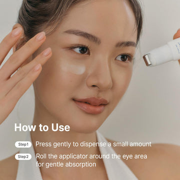 Dr.Althea Retinol Flat Iron Eye Roller | Face Lift Serum with Gua Sha Roller | Antiaging Care with Madecassoside & Centella & Hyaluronic Acid | Vegan Korean Skincare, 0.84 fl oz
