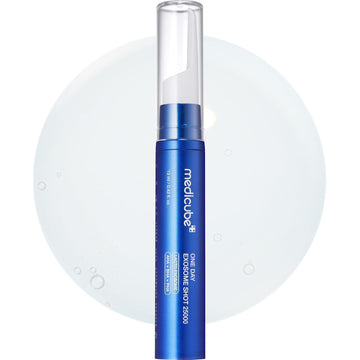 medicube Exosome Shot Zero 25,000 PPM Spicule Facial Serum | Liquid Skin Booster Serum | Exosome, AHA+BHA+PHA | Pore Care, Dead Skin Cells, Skin Texture | Korean Skincare, 0.43 fl.oz