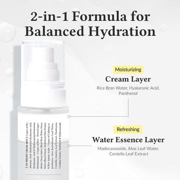 Dr.Althea 345 Relief Cream Mist | Hydrating Facial Mist with Rice Extract | Soothing Care for Sensitive Skin | Vegan Korean Skincare, 60 mL