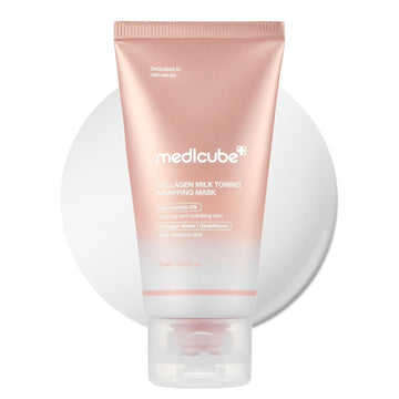 Medicube Collagen Line Set – Triple Collagen Cream & Collagen Milk Toning Wrapping Mask | Firming, Hydrating & Radiance Boosting Skincare