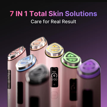 medicube Booster Pro X2™ | 7-in-1 Glow Beauty Device | 2X Care for Glow, Pores, Skin Definition & Radiance | Customized Dual & Sheet Mask Boost Modes | Korean Skincare Device | Pink