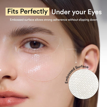 Abib Vegan Collagen Eye Patches for Wrinkles & Fine Line with Jericho Rose Jelly & Peptides, 60 Count, Korean Skin Care