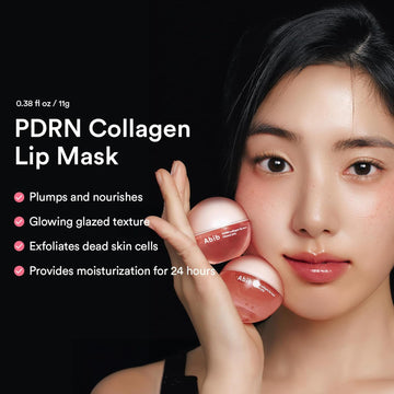 Abib Pink Me Up Pdrn 3 Step Glow Kit | Overnight Firming Jelly Mask, PDRN Retinal Eye patches, PDRN Lip Mask | Korean Skincare Set for Glass Skin, Gifts for Women