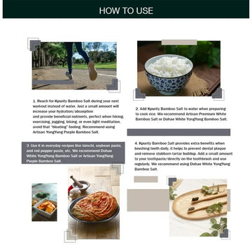 Kpurity Ultimate YongYung Purple Bamboo Salt (240g, Powder)
