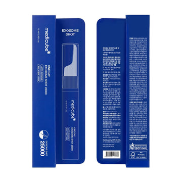 medicube Exosome Shot Zero 25,000 PPM Spicule Facial Serum | Liquid Skin Booster Serum | Exosome, AHA+BHA+PHA | Pore Care, Dead Skin Cells, Skin Texture | Korean Skincare, 0.43 fl.oz