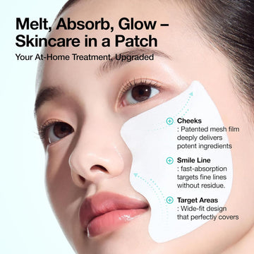 Anua PDRN Collagen Melting Patch + Medicube PDRN Pink Collagen Glow Jelly Mist Serum Set | Korean Skincare Duo for Hydration, Firmness & Glass Skin | Face & Neck Care