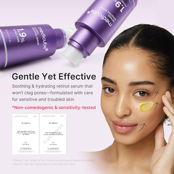 medicube Retinol Boosting Serum | Intensive Firming, Hydration & Plumping Care with Retinol, Peptides & Vitamins | Pore-Refining, Smooth Radiant Skin | Korean Skincare, 1.01 fl. oz