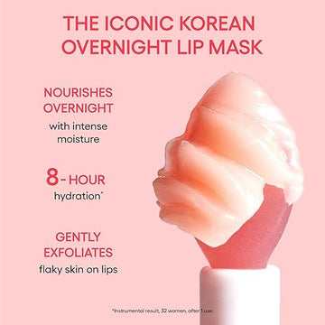 LANEIGE Lip Sleeping Mask – Vitamin C Blend, Nourishing Butter Texture, 20g