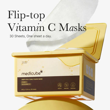 Medicube - Deep Vita C Daily Quick Mask (30pcs)