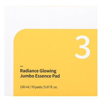 Numbuzin No.3 Radiance Glowing Jumbo Essence Pad (70 pads)