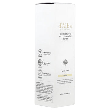 d'Alba White Truffle First Aromatic Toner, 5.24 fl oz (155 ml)