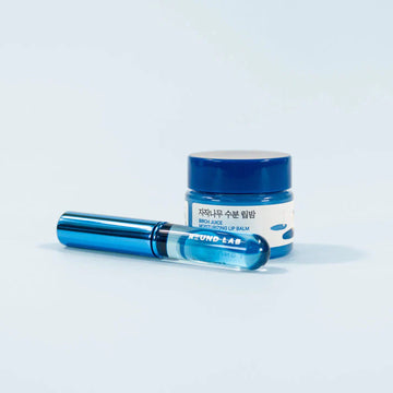 ROUND LAB BIRCH JUICE MOISTURIZING LIP BALM SET(+BRUSH)