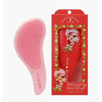 CELAVI STRAWBERRY SHORTCAKE DETANGLING PRINTED BRUSH RED