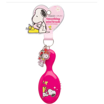 Celavi X Peanuts SNOOPY Smoothing Mini Brush W Keychain