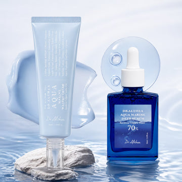 Dr. Althea Aqua Marine Deep Serum & Watery Cream Set – Hydrating Skincare Duo – Lightweight Moisture Boosting Routine